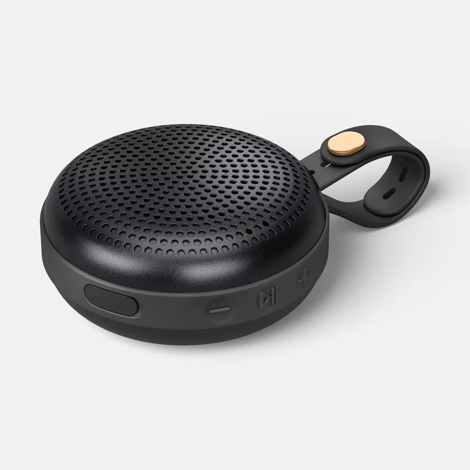 Circular Portable Bluetooth Audio Speaker With Carrying Loop