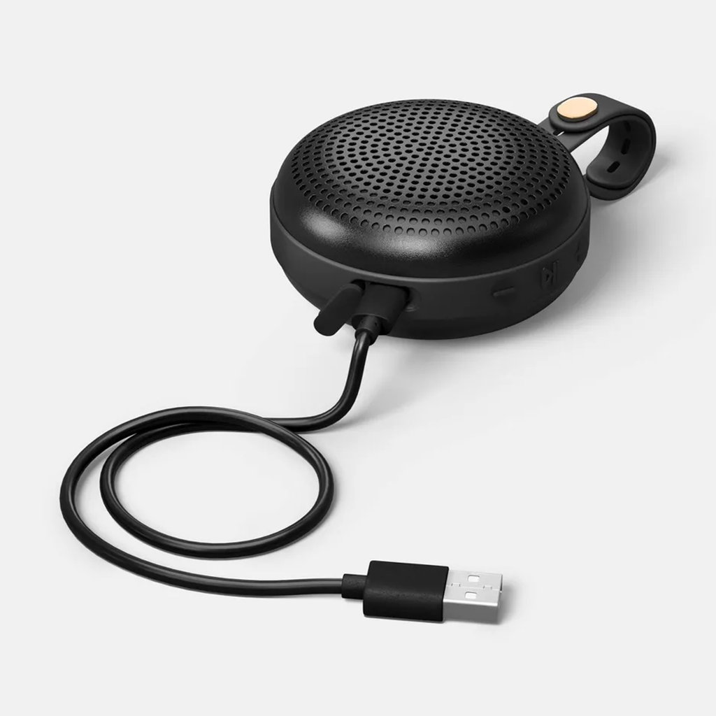 Circular Portable Bluetooth Audio Speaker With Carrying Loop