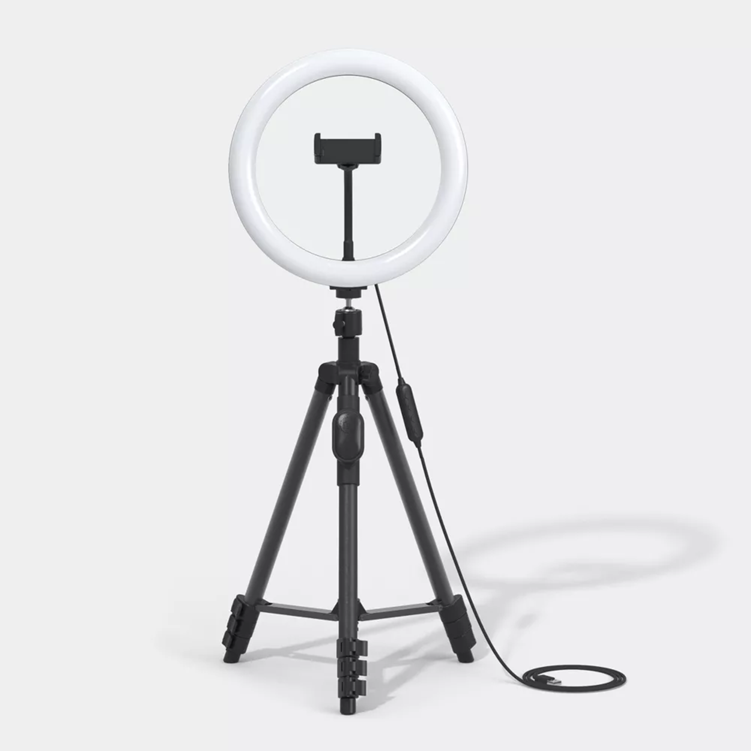 Adjustable Ring Light With Tripod Stand For Vlogging And Video Calling