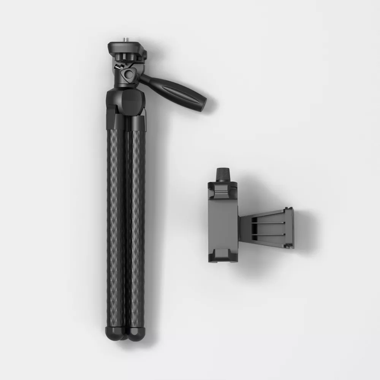Bendable Compact Tripod Secure Mount For Smartphone And Mini Cameras